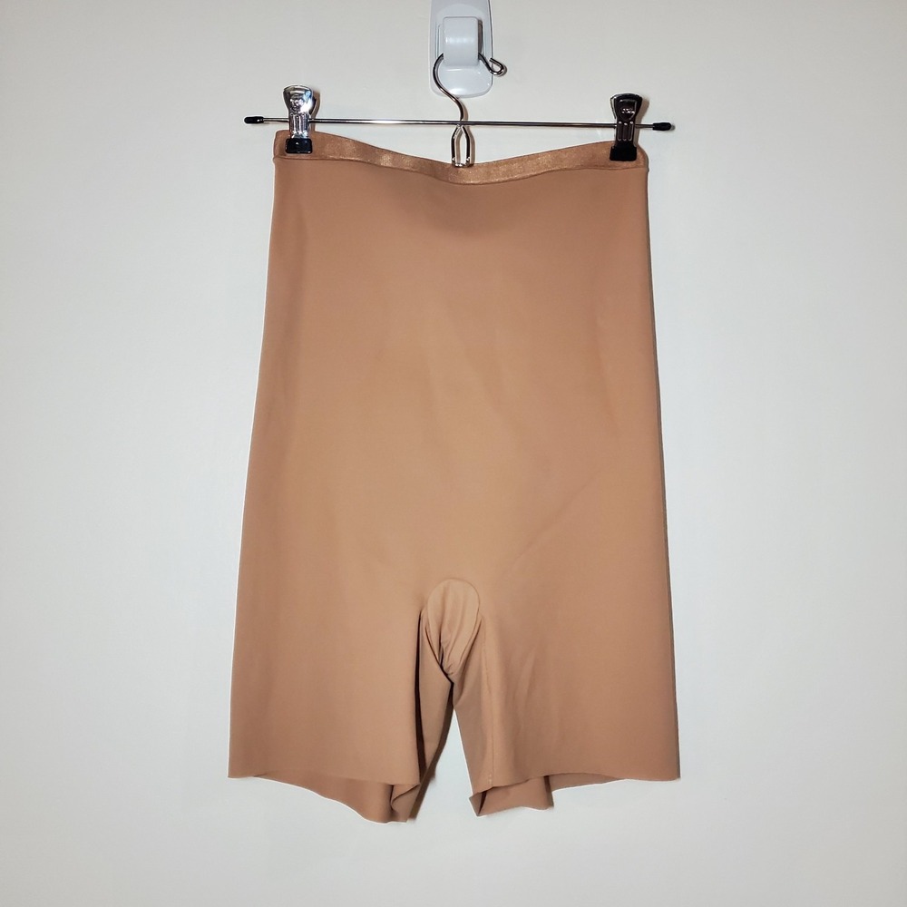 NWT Wacoal Shape Revelation Hourglass Hi-Waist Thigh Shaper 808387 Praline 8-XL